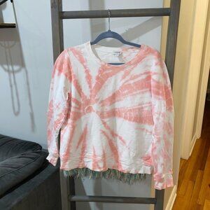 J.Crew tie dye crew neck